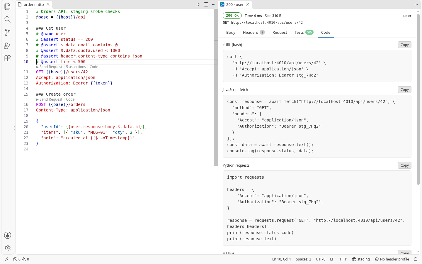 Code generation (Pro)